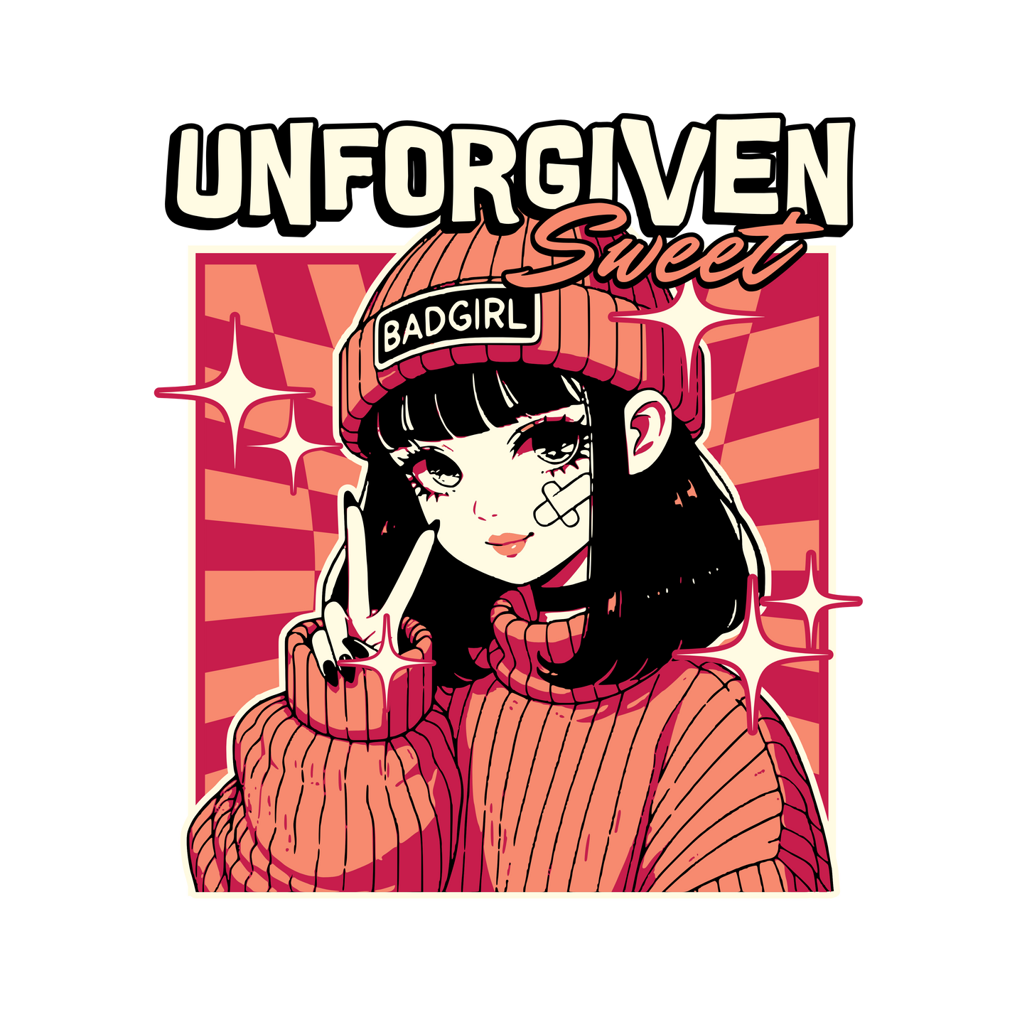 Unforgiven White Graphic T-Shirt