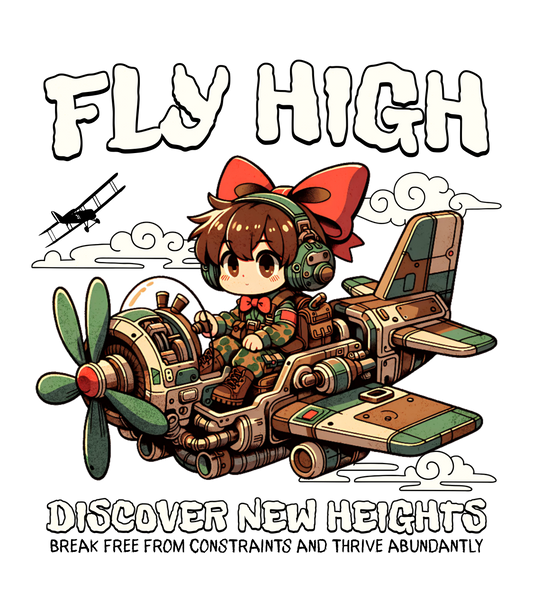 Fly High Discover New Heights Hoodie/Sweatshirt