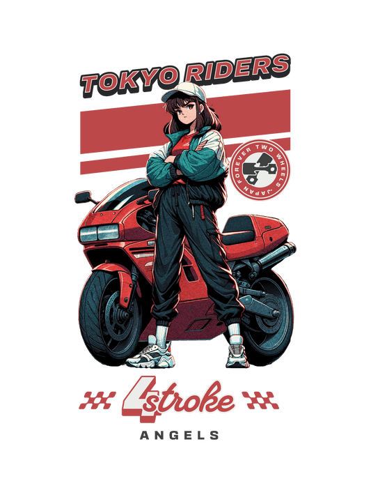 Tokyo Riders Graphic Hoodie/Sweatshirt
